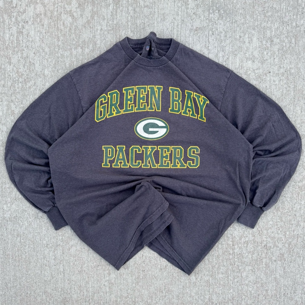 Vintage Green Bay Packers Long Sleeve Shirt